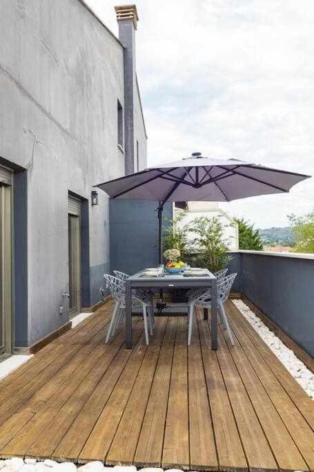 A balcony or terrace at Silmo Ático By Silastur