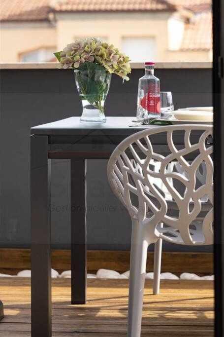 A balcony or terrace at Silmo Ático By Silastur