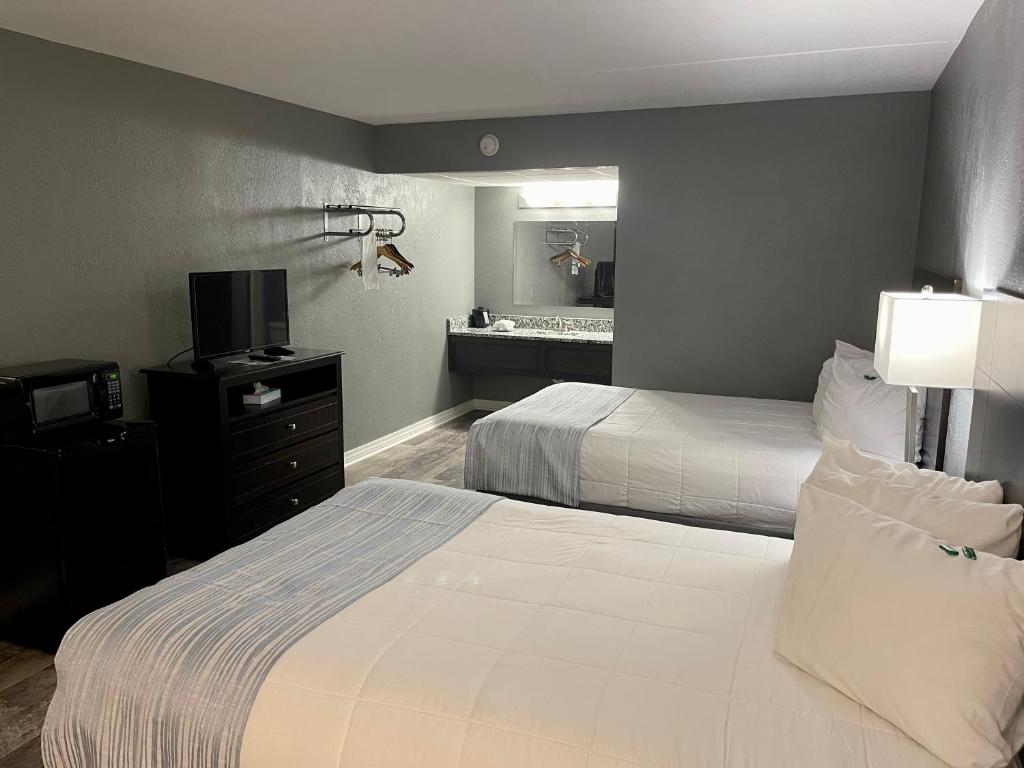 Lake Norfork Resort - Chambre Double Avec Vue De La Piscine