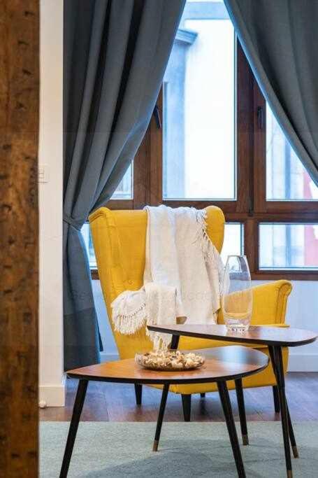 Posezení v ubytování Lavaderu Apartamento