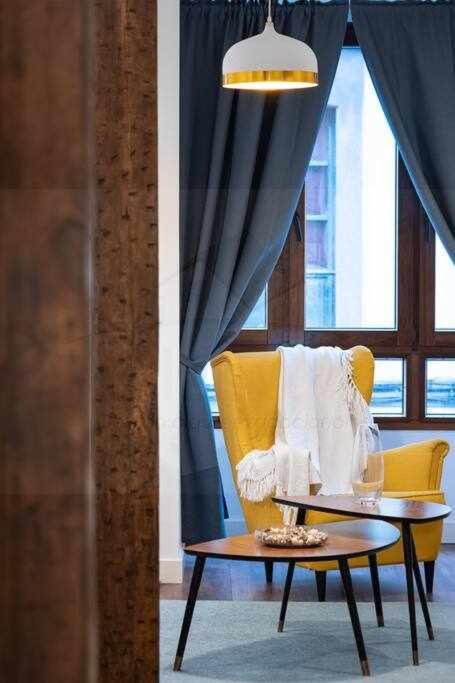 Posezení v ubytování Lavaderu Apartamento