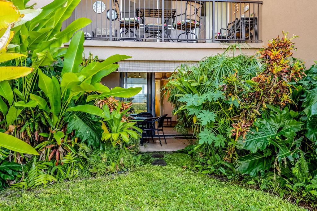 Zahrada ubytování Hale Ono Loa Condo
