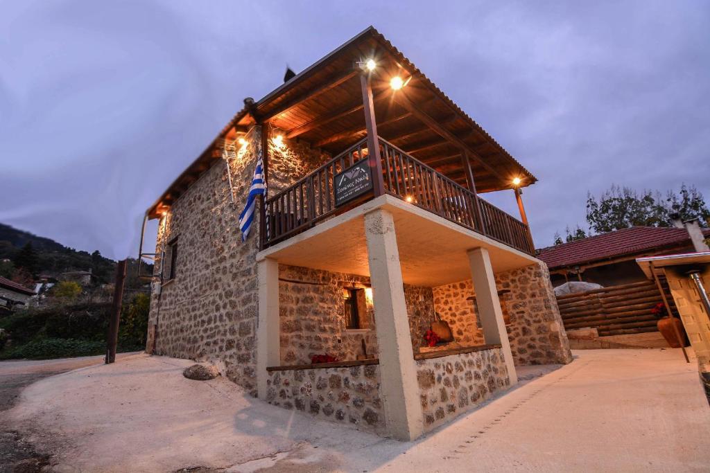 Budova, kde se vila nachází