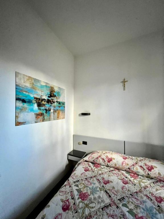 Postel nebo postele na pokoji v ubytování Hotel Centrale