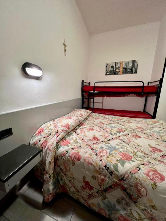 Postel nebo postele na pokoji v ubytování Hotel Centrale