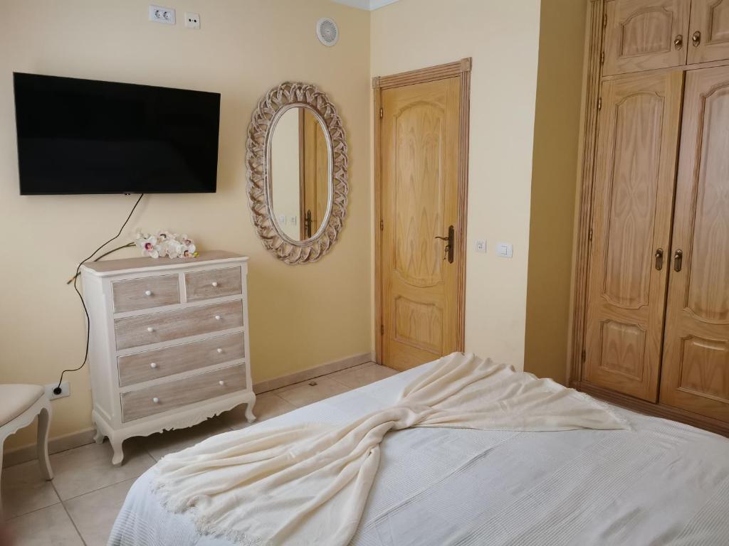 Postel nebo postele na pokoji v ubytování Villa Alexander