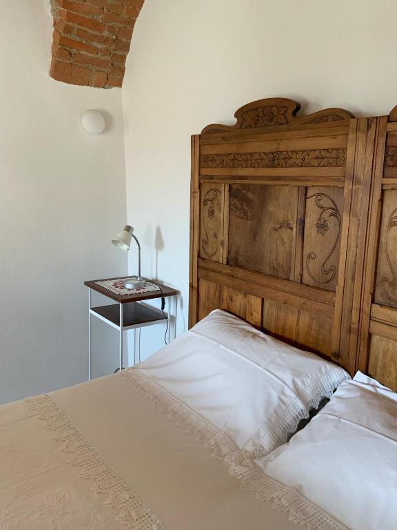Postel nebo postele na pokoji v ubytování Appartamento Biò