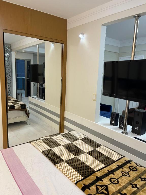 Loft com vista incrível para a Praia da Costa! - 海の景色を望むアパート