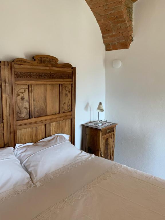 Postel nebo postele na pokoji v ubytování Appartamento Biò