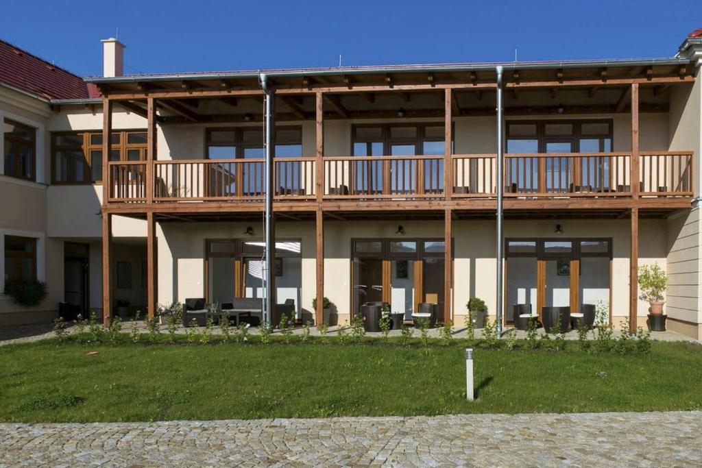 Budova, kde se apartmán nachází