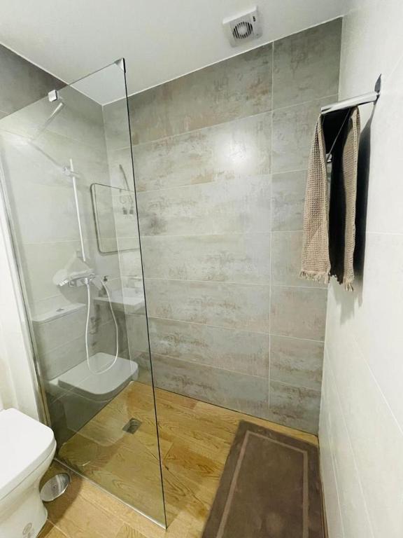 Kúpeľňa v ubytovaní Tríplex Cruz del Mar Beach, Apartamentos Living Sur