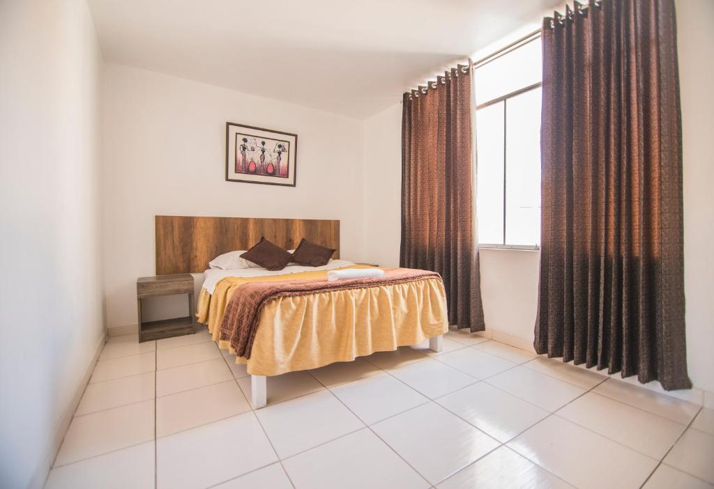 Katil atau katil-katil dalam bilik di Señorio Chiribaya