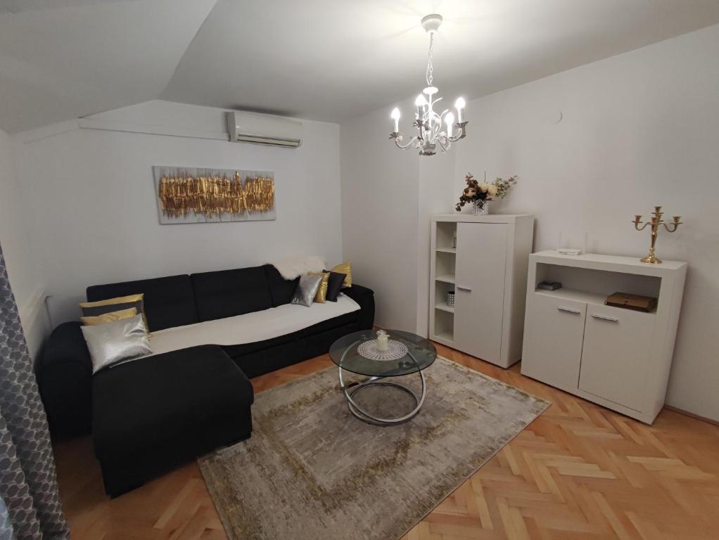Postel nebo postele na pokoji v ubytování Apartman Oaza - Ploče, Croatia