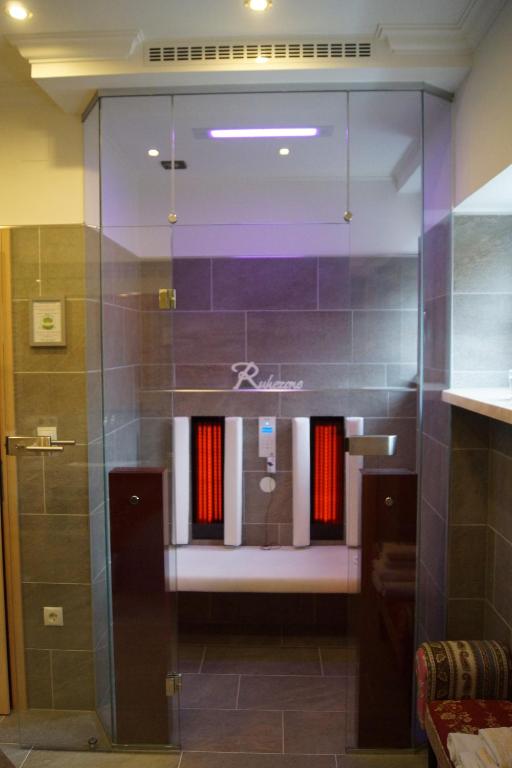 Koupelna v ubytování Der Marienhof Hotel Garni
