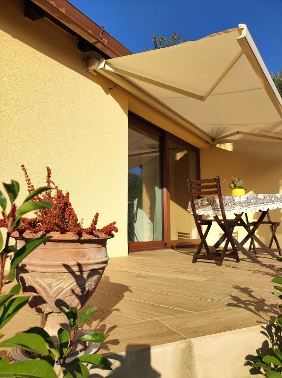 Balkón alebo terasa v ubytovaní Casa Vacanze La Cuntintizza