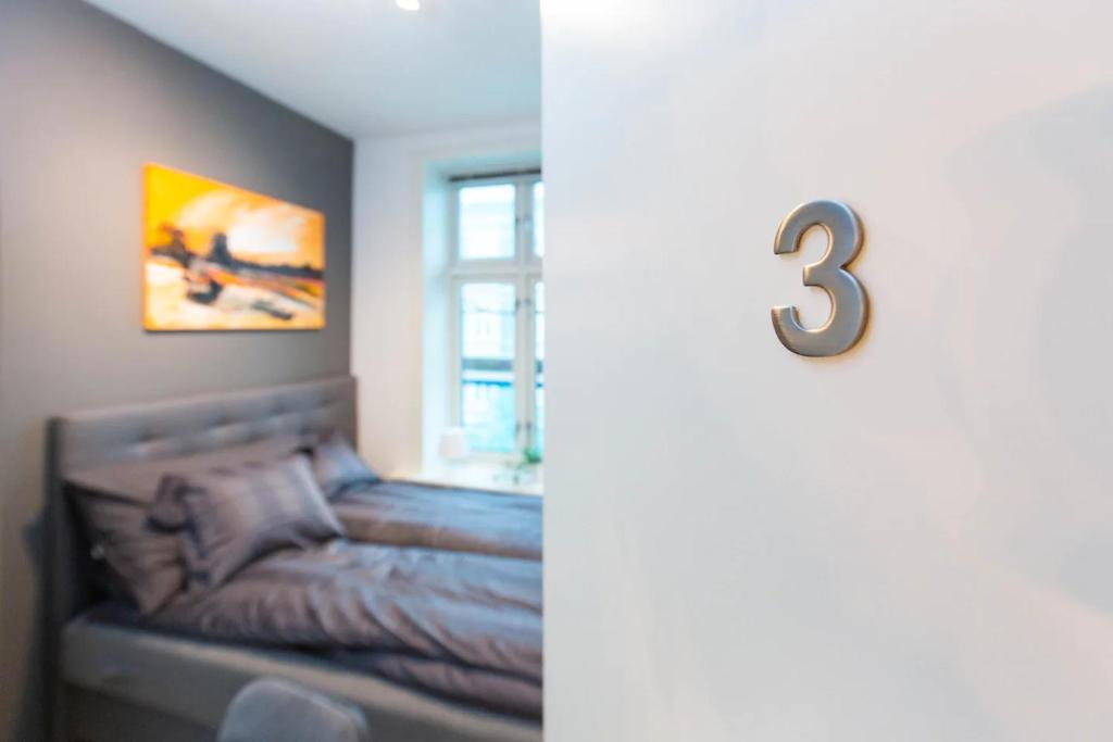 Posezení v ubytování Deluxe room in heart of Oslo Grunerløkka
