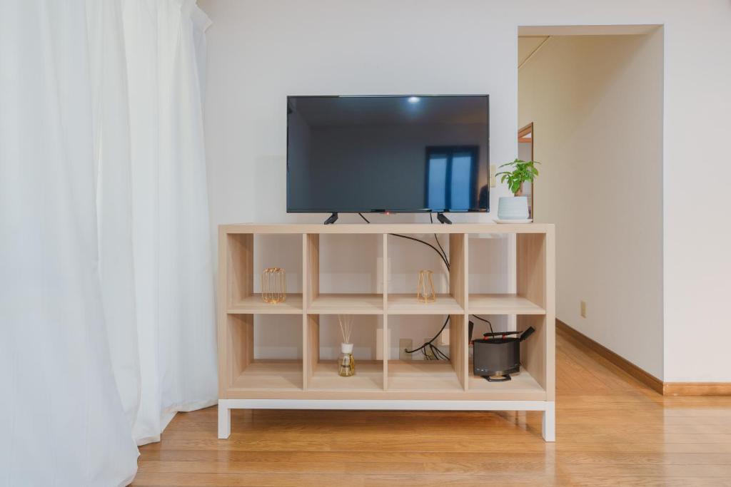 TV a/nebo společenská místnost v ubytování White Space