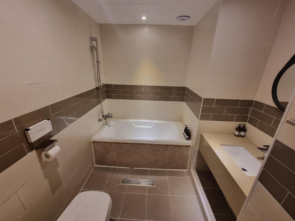 Koupelna v ubytování Hound Hotel Seomyeon-Beomcheon