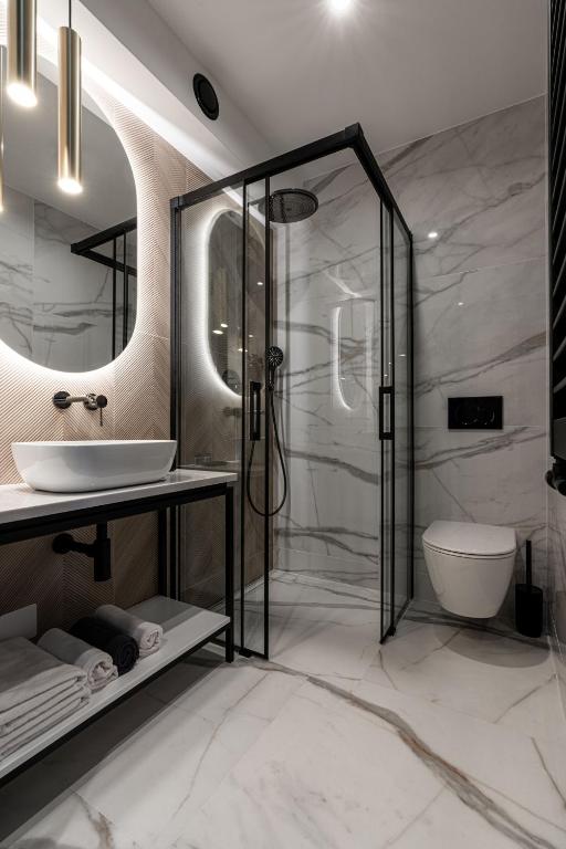 Kúpeľňa v ubytovaní Aparthotel Zakopane