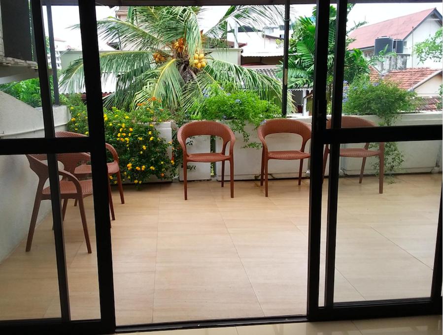 Balkón nebo terasa v ubytování Colombo Residence