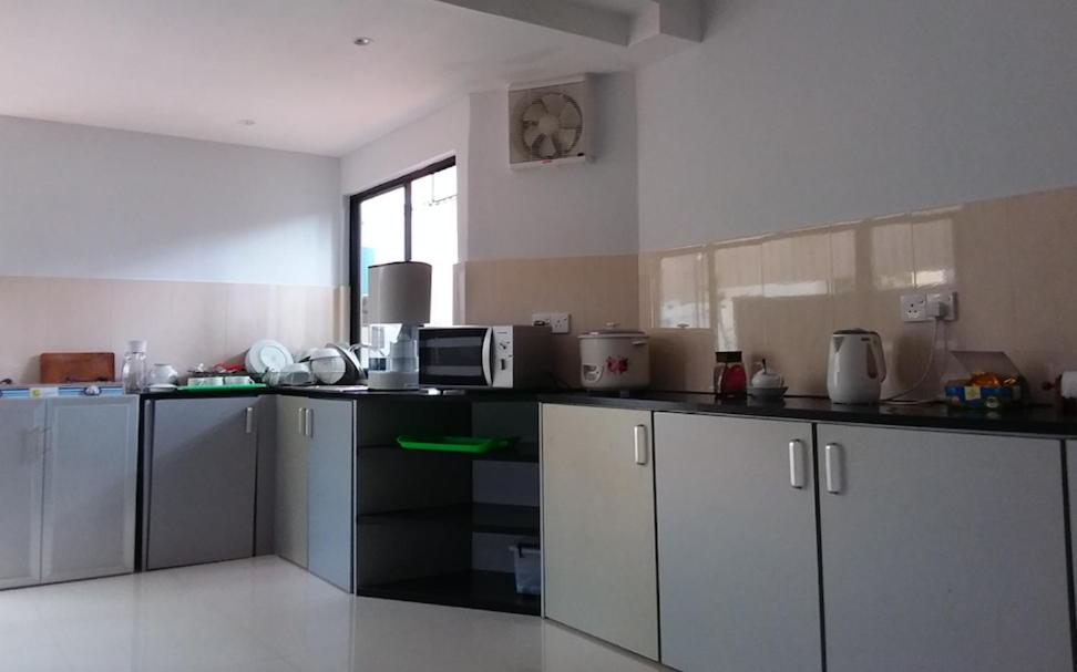 Kuchyň nebo kuchyňský kout v ubytování Colombo Residence