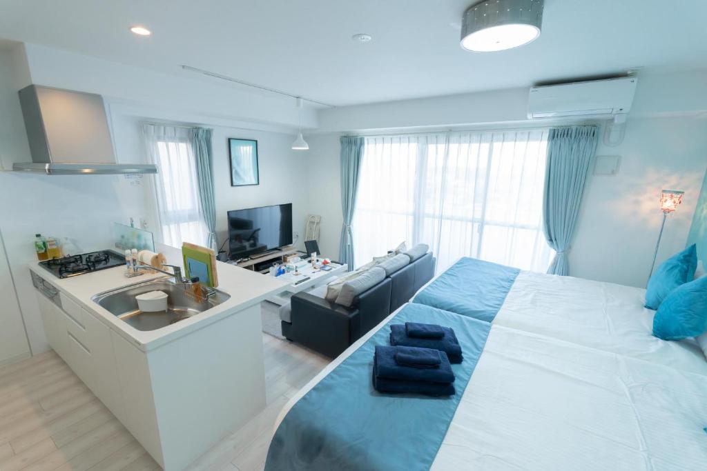 Japan Hinata Hotel 池下駅徒歩2分 1LDK 50平米 8名 - Appartement Met één Slaapkamer