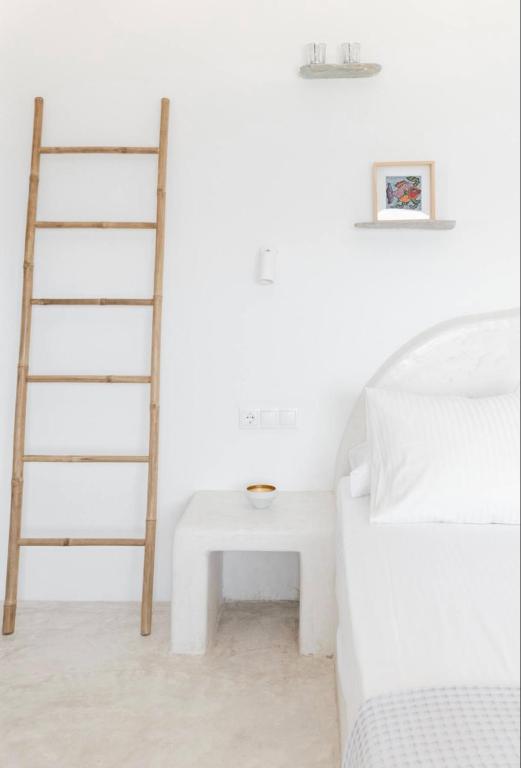 Postel nebo postele na pokoji v ubytování Villa Maestro Mykonos
