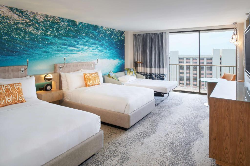 OUTRIGGER Waikiki Beachcomber Hotel - Suite Junior 2 Lits Doubles