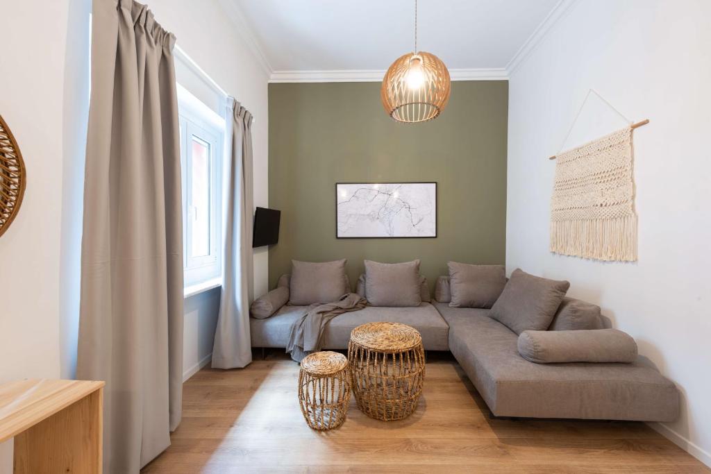 Posedenie v ubytovaní Modita Boutique Apartments