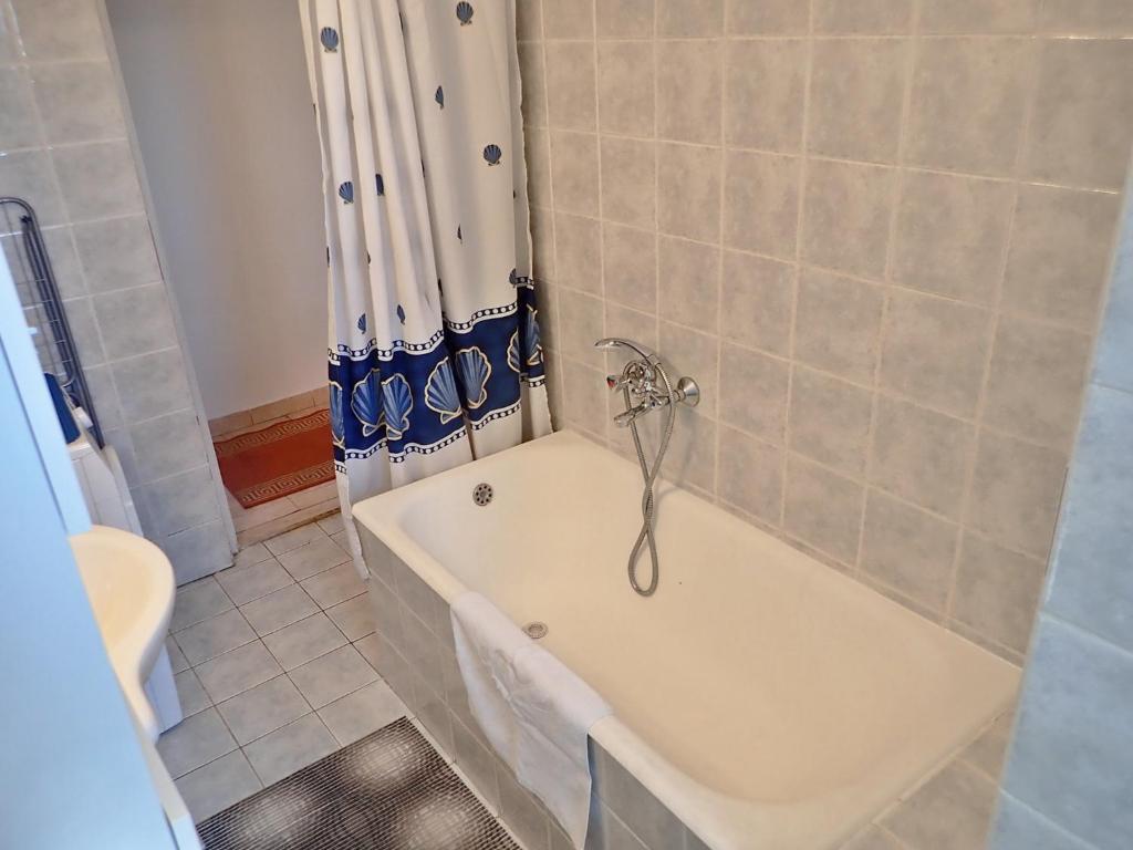 Koupelna v ubytování Apartment Putnik