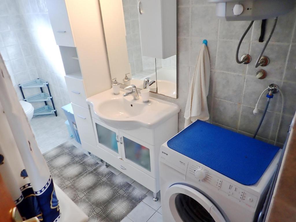 Koupelna v ubytování Apartment Putnik