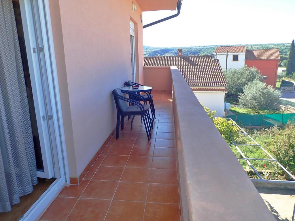 Balkón nebo terasa v ubytování Apartment Putnik