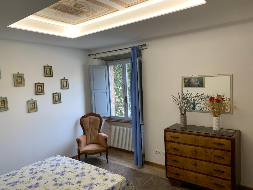 Łóżko lub łóżka w pokoju w obiekcie Villa Paglicci Reattelli Agriturismo