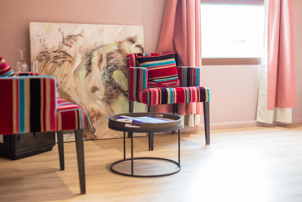 Chambres d'hôtes - Domaine de Cristia - Habitación Doble O Gemela Con Vista Al Jardín