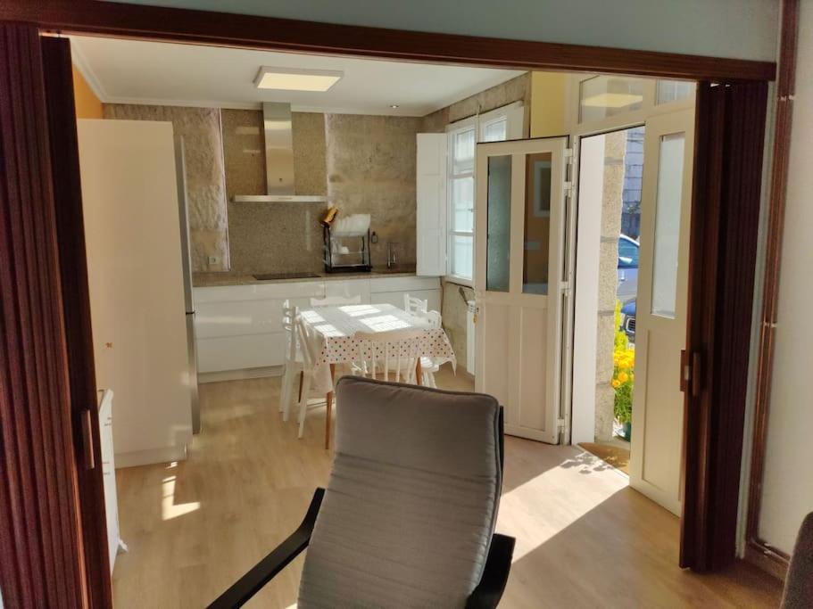 A seating area at Casa Carmiña: Casa para pequeños grupos en el corazón de Galicia