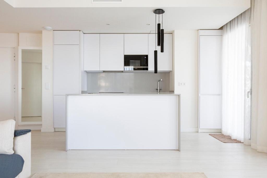 Kuchyňa alebo kuchynka v ubytovaní Apartamento Málaga Halia