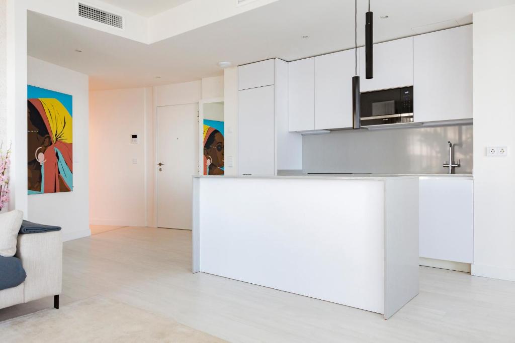 Kuchyňa alebo kuchynka v ubytovaní Apartamento Málaga Halia