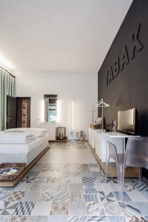 Postel nebo postele na pokoji v ubytování grätzlhotel beim Belvedere