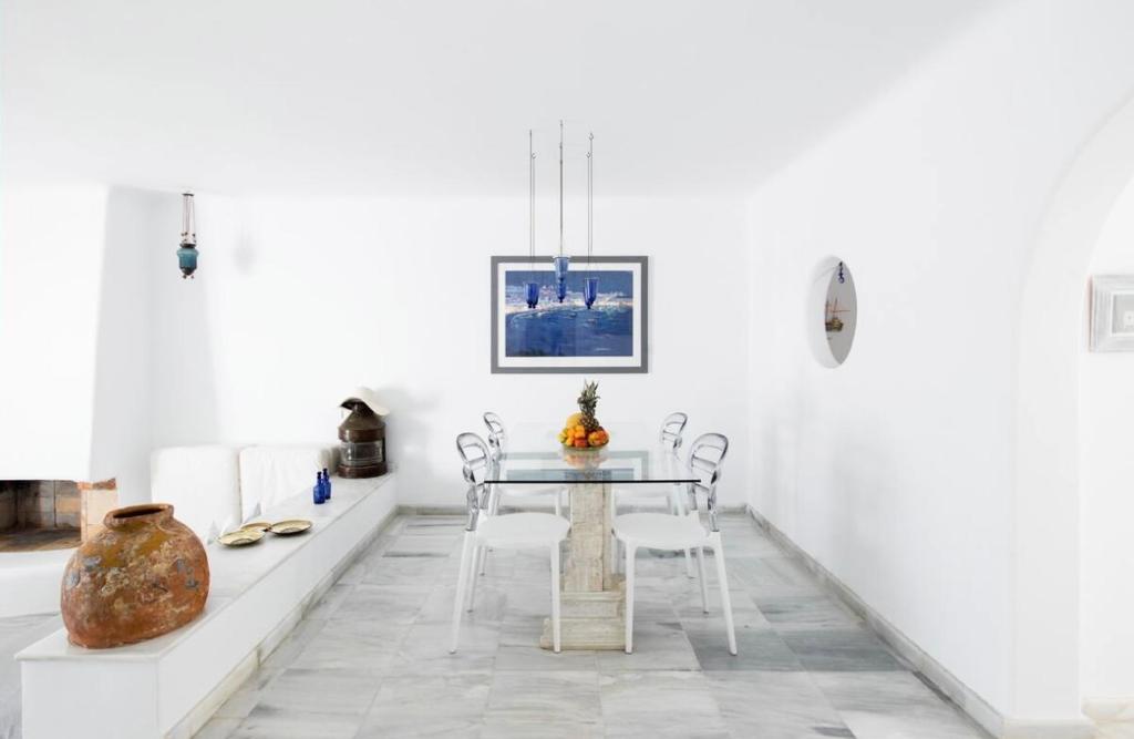 Posezení v ubytování Villa Maestro Mykonos