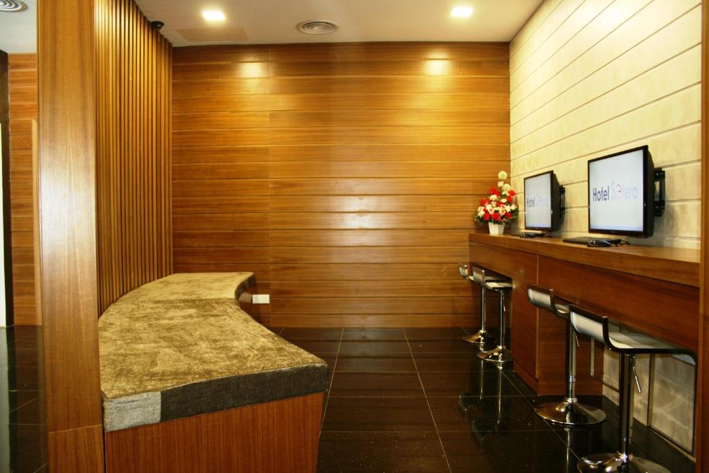 Katil atau katil-katil dalam bilik di Hotel Sfera
