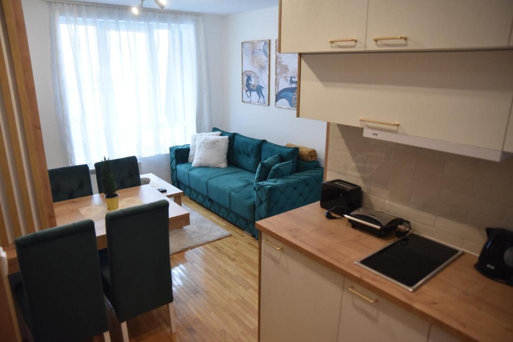 Posezení v ubytování Apartman LUCIJA 9D57 Kraljevi Cardaci