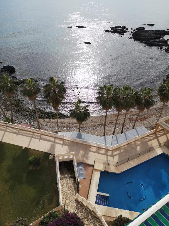 Bazén v ubytovaní Apartamento Benalmádena costa, Torremuelle alebo v jeho blízkosti