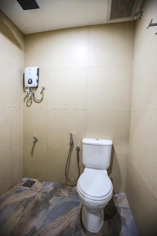 Koupelna v ubytování New Dawn Hotel Pontian Sdn Bhd