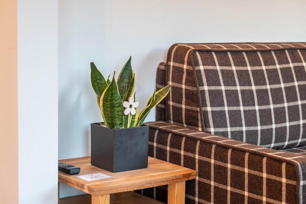 Posezení v ubytování Mittnackerhof Apartment Ringelblume