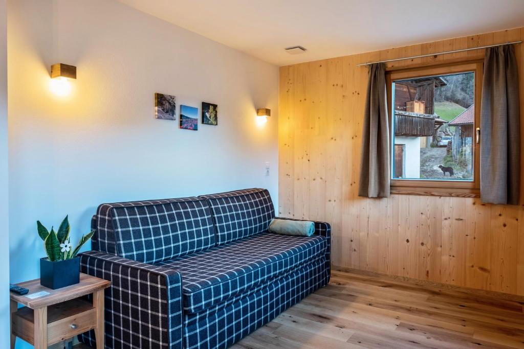 Posezení v ubytování Mittnackerhof Apartment Ringelblume