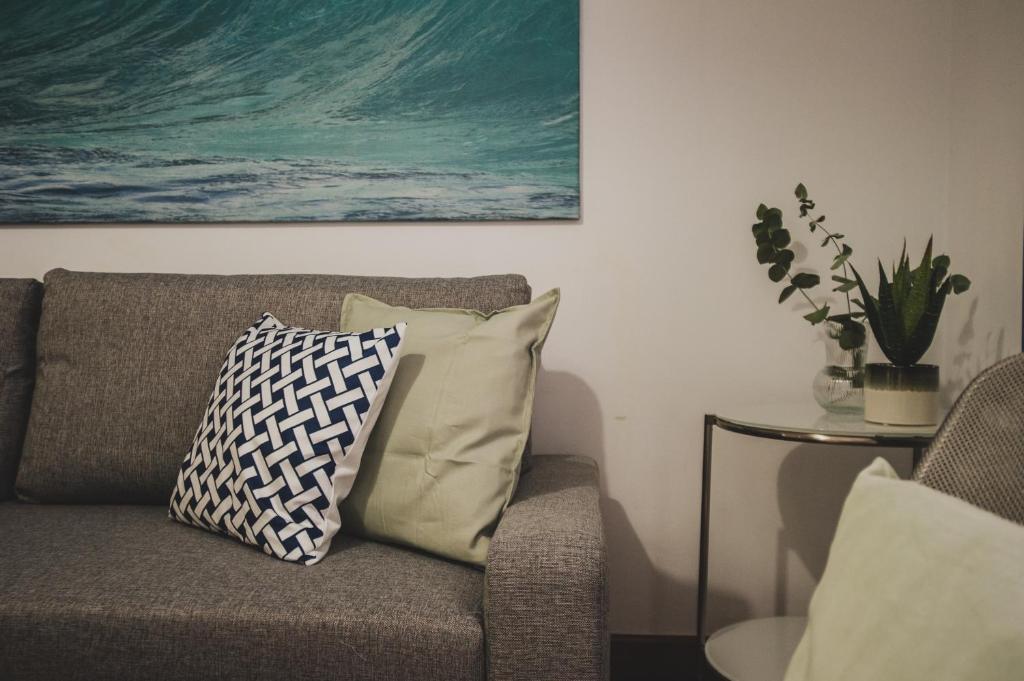Posezení v ubytování AZZ Sevilla Torre de la Plata Apartamentos