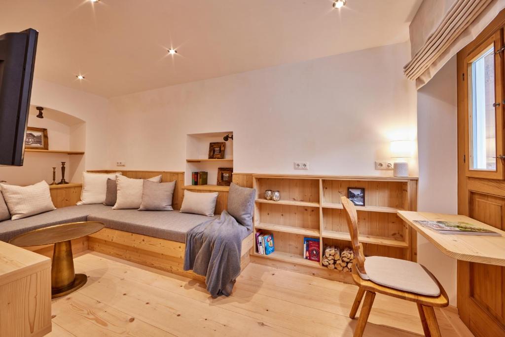 Posezení v ubytování Haus Hoamat - Almrausch