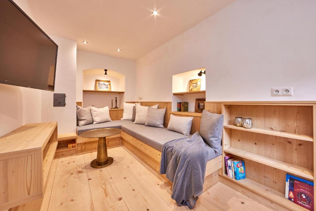 Posezení v ubytování Haus Hoamat - Almrausch