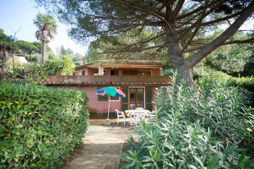 A garden outside Villino Norsi