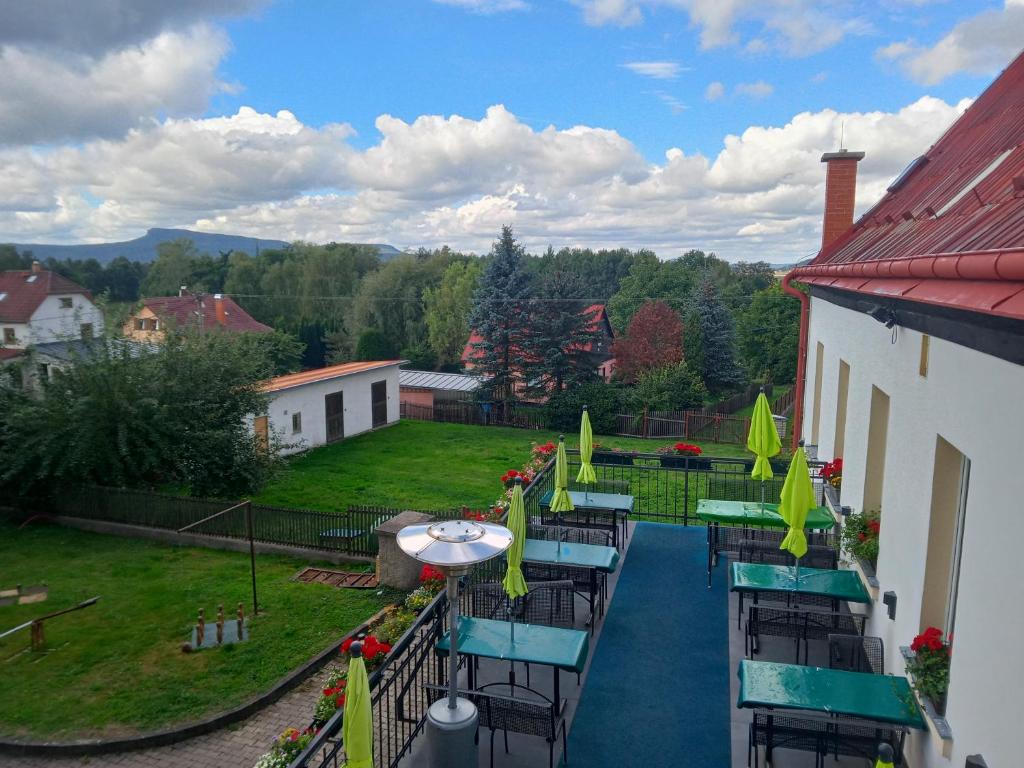 Zahrada ubytování Hotel U Zeleného Stromu - Zum Grünen Baum